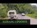 aizawl sairang updown lockdown hma ride