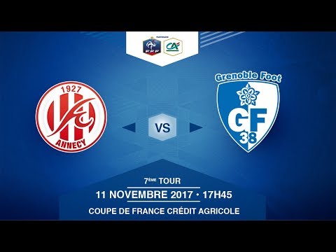 COUPE DE FRANCE, 7e tour - FC Annecy - Grenoble Foot 38 - Samedi 11/11/2017 à 17h45
