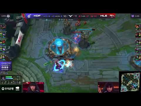 Zeka and Kingen bring HLE wins this game against KDF