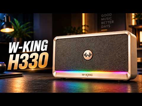 фото w-king h330 bluetooth колонка с павербанком 0