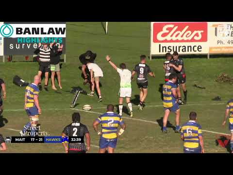 2019 NHRU Premier 1- Round 15 Highlights - Maitland v Hamilton