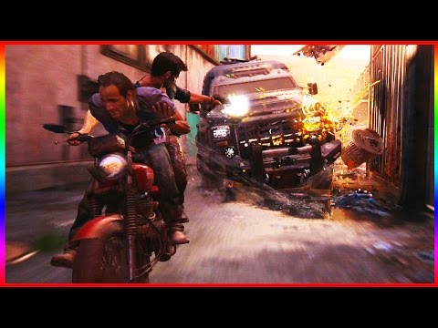 Uncharted 4: A Thief's End - Best Chase In Gaming History
