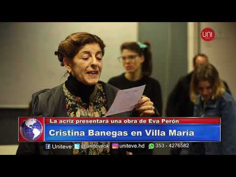Cristina Banegas en Villa María