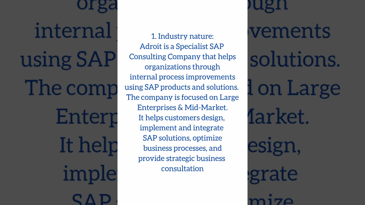 Adroit Infotech Limited