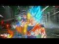 Dragon Ball Xenoverse 2 New Anime Style SSGSS Goku Moveset Mods