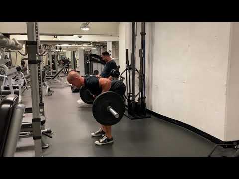 Barbell Paused Bent Over Row
