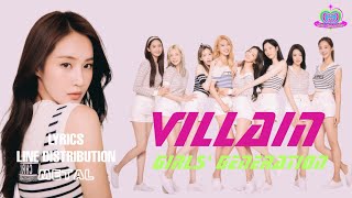 Download lagu Girls' Generation - Villain (Lyrics & line distribution) mp3 Download lagu Girls' Generation - Villain (Lyrics & line distribution) mp3