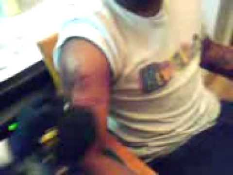 Knasherz - Getting 3rd Tattoo Done