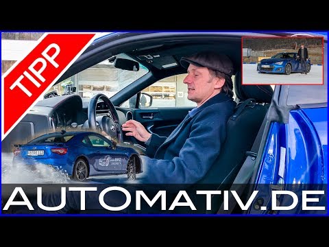 Die richtige Sitzposition im Auto: Tim Schrick erklärt - Subaru BRZ Drift Training Red Bull Ring