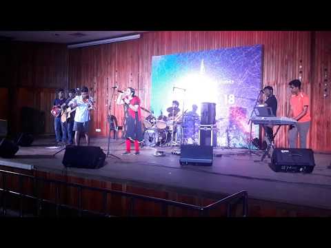 Pookkal Pookkum / Therirengum / Malare Mounama cover by Ardra S. Joy @ Tarang'18 NIT Calicut