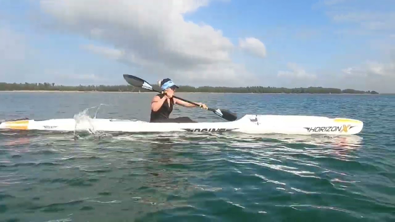 Carmen Joins Sass Founder Greg on a KZN North Coast Learn to Paddle Holiday