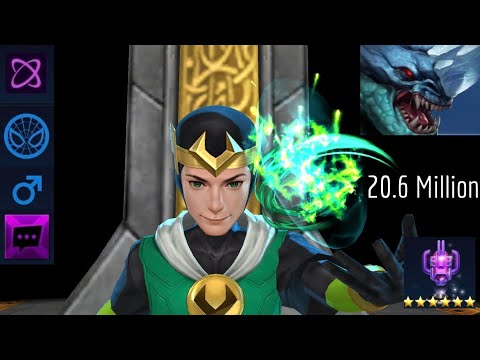 Loki 20.6 Million (Mighty Rage) | Universal Hero Male ABX Silence - Marvel Future Fight