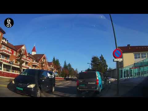 Relaxing drive through fjellhamar