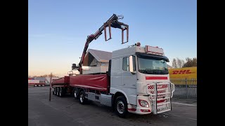 Купить бортовой грузовик DAF XF 510 *EURO 6* SPACE CAB 6X2 BRICK GRAB DRAWBAR OUTFIT – 2018 – - Изображение 4 | Autoline LV Бортовой грузовик DAF XF 510 *EURO 6* SPACE CAB 6X2 BRICK GRAB DRAWBAR OUTFIT – 2018 – | Изображение 4 - Autoline