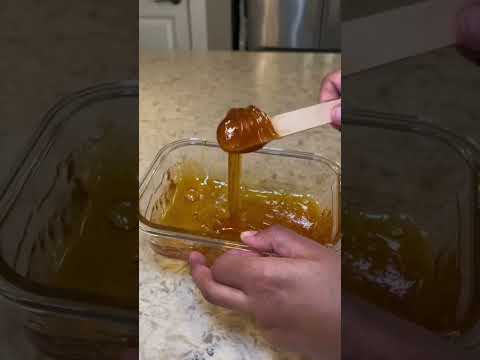 How to make at-home sugar wax