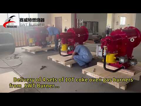 Industrial burner for the combustion of coke oven gas suppliers