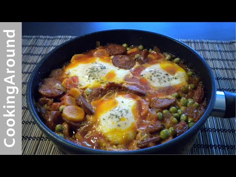 Portuguese Chorizo Egg Casserole  One-Pot Recipe
