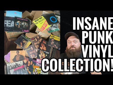 Amazing Punk Record Collection Found! Rare 7”, Stooges, Ramones, Sex Pistols & More!