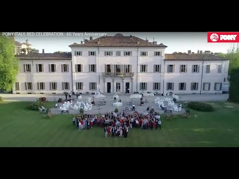 PONY ITALY, RED CELEBRATION - 60 Years Anniversary