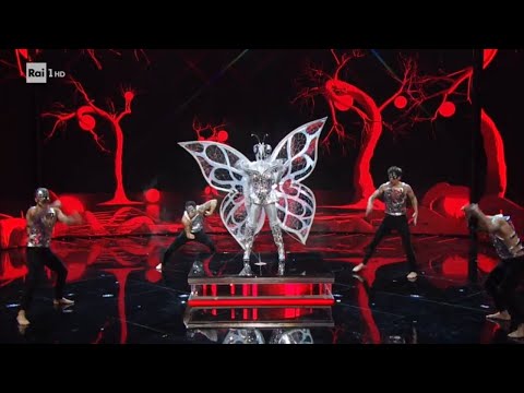 Farfalla canta "Mentre tutto scorre" - Il cantante mascherato 29/01/2021