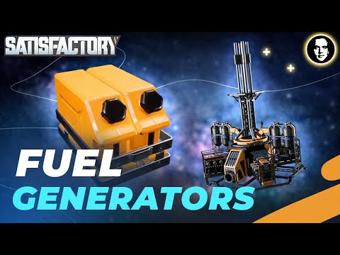 Efficient Fuel Generator Setup - Satisfactory New Player Guide EP28