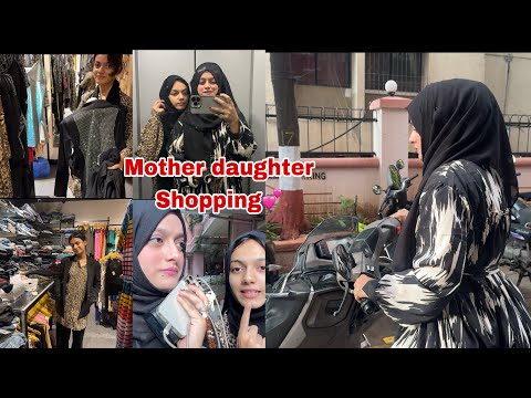 Mother Daughter Shopping Time💕#meenazfam #motherdaughter #shopping #dailyvlog #vlog #family 