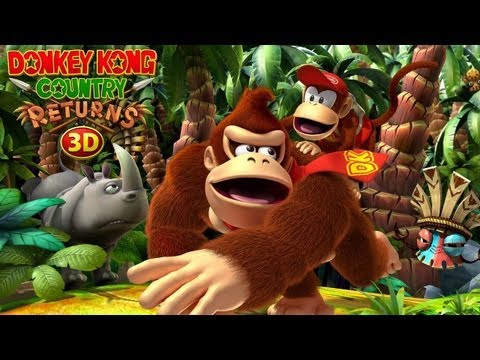 CGR Undertow - DONKEY KONG COUNTRY RETURNS 3D review for Nintendo 3DS