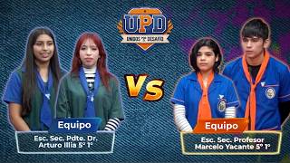 UPD: Arturo Illia y Marcelo Yacante se enfrentan en un nuevo desafío