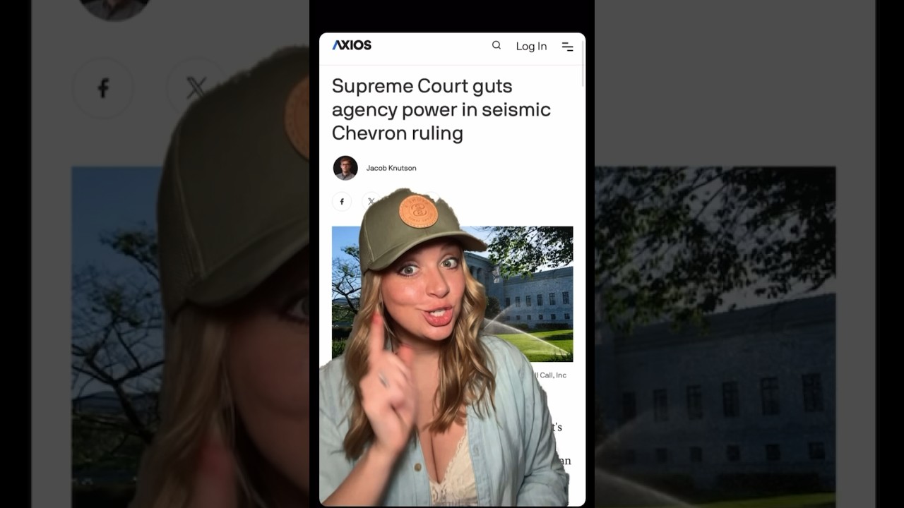 Supreme Court Update: SCOTUS Overturns Chevron Deference #shortsvideo #2ndamendment #shorts