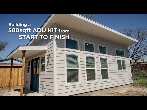 Building a 500sqft ADU Kit from Start to Finish