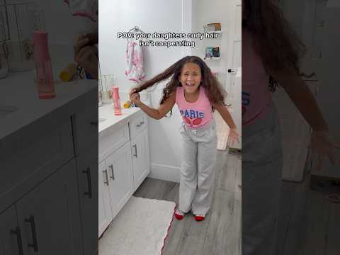 Send help👀😩😂 #curlyhair #daughter #momanddaughter #curlyhairproblems #curls