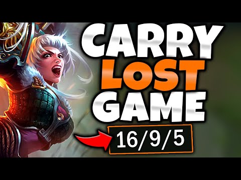 RIVEN HOW TO LITERALLY 1V9 A LOST GAME & CARRY IN SEASON 13! - S13 Riven TOP Gameplay Guide