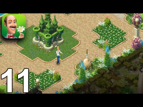 GARDENSCAPES NEW ACRES Walkthrough Gameplay Part 11 - Day 11 (iOS Android)
