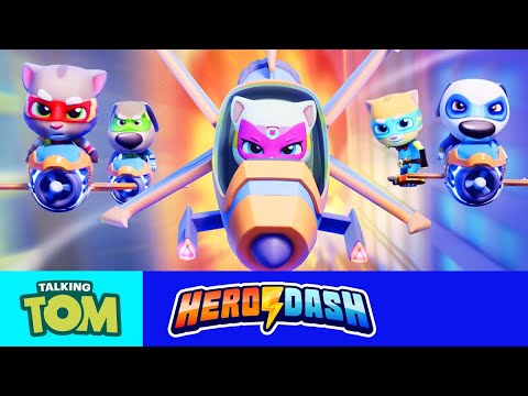 ⚡ TURN ON THE LASER POWER! ⚡ Epic New Gadgets in Talking Tom Hero Dash (GAME UPDATE)