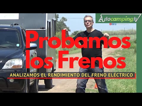 Frenos eléctricos ¿ Funcionan bien en un solo eje ? - Test de frenos eléctricos en la casa rodante