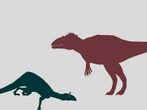 Dinosaur Battle - Cryolophosaurus vs Veterupristisaurus