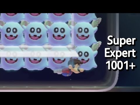 Super Expert Endless 1001+ Clears in Mario Maker 2