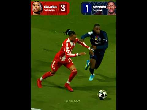 Olise vs Mendes - Every Duel 🤯