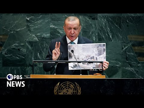 WATCH: Turkish President Recep Tayyip Erdoğan speaks at 2025 United Nations General Assembly