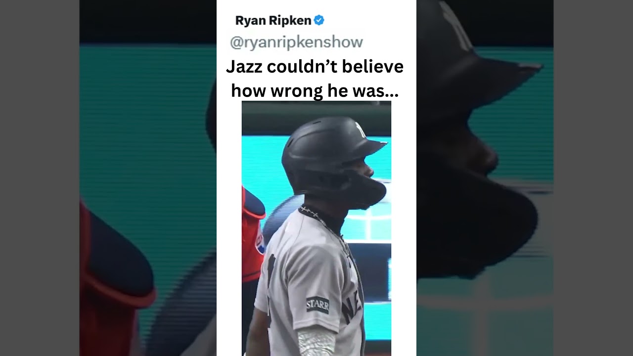 Jazz Chisholm's WORST Challenge Ever 🤯 #baseball #mlb