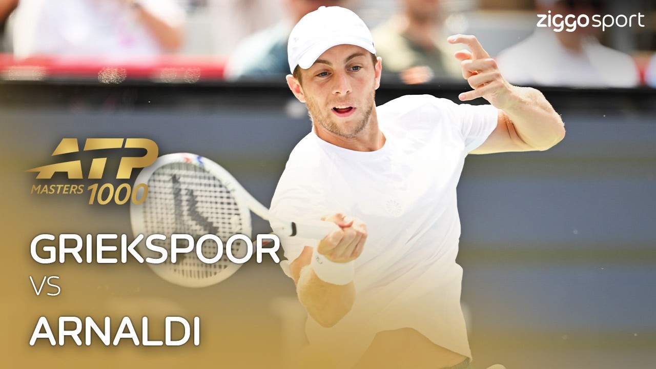GRIEKSPOOR DRAAIT DE WEDSTRIJD HELEMAAL OM!! 😍🥵 | Griekspoor vs Arnaldi | ATP Masters 1000 Canada