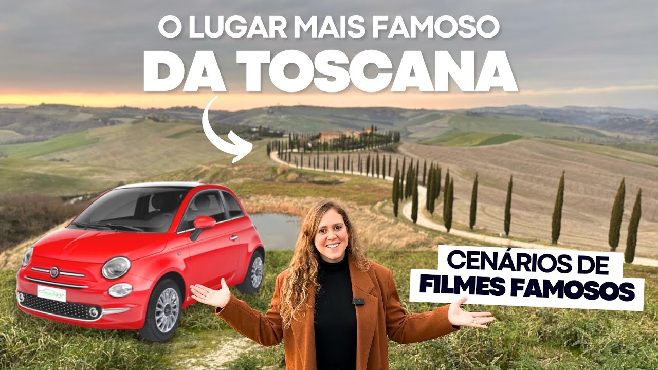 Visitando as paisagens mais famosas da Toscana na Itália | Pienza, Montepulciano e Val d'Orcia