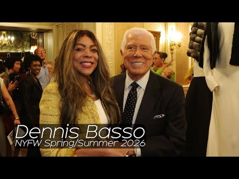 Dennis Basso Celebrates Strong American Women at NYFW Spring 2026