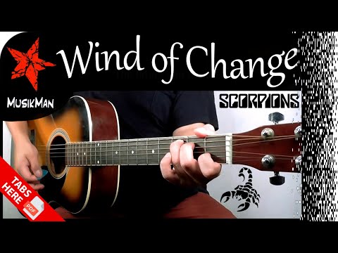 WIND OF CHANGE 🪁 - Scorpions 🦂 / GUITAR Cover / MusikMan N°159