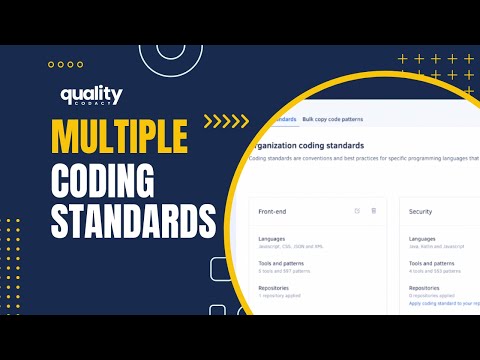 Codacy Update Multiple Coding Standards