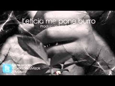 Mizok y Kako   Leticia me pone burro Remix Prod por Res Co