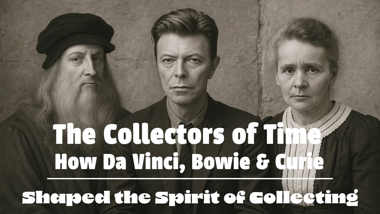The Collectors of Time: How Da Vinci, Bowie & Curie Shaped the Spirit of Collecting