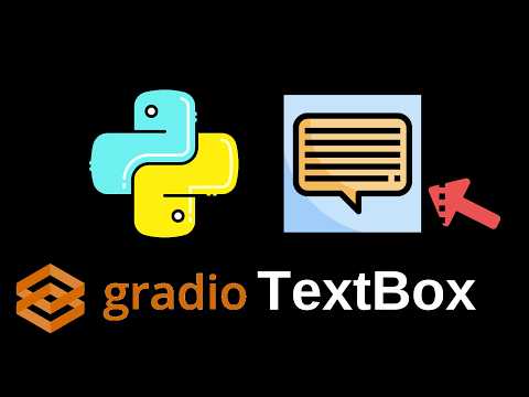 How To Create A Textbox Python Gradio Tutorial 2