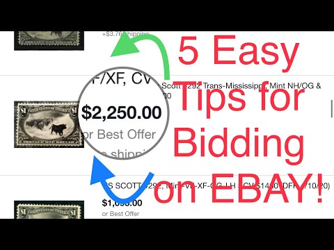 5 Tips for EBAY When Buying Stamps!