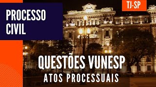 Processo Civil - Resoluo de Questes - Concurso TJSP - Escrevente